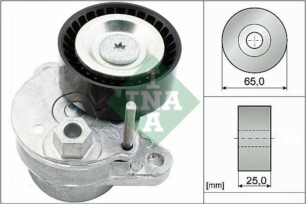 Belt Tensioner, V-ribbed belt